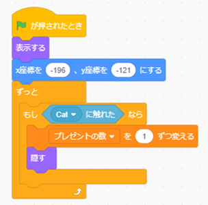 プレゼントのブロック
